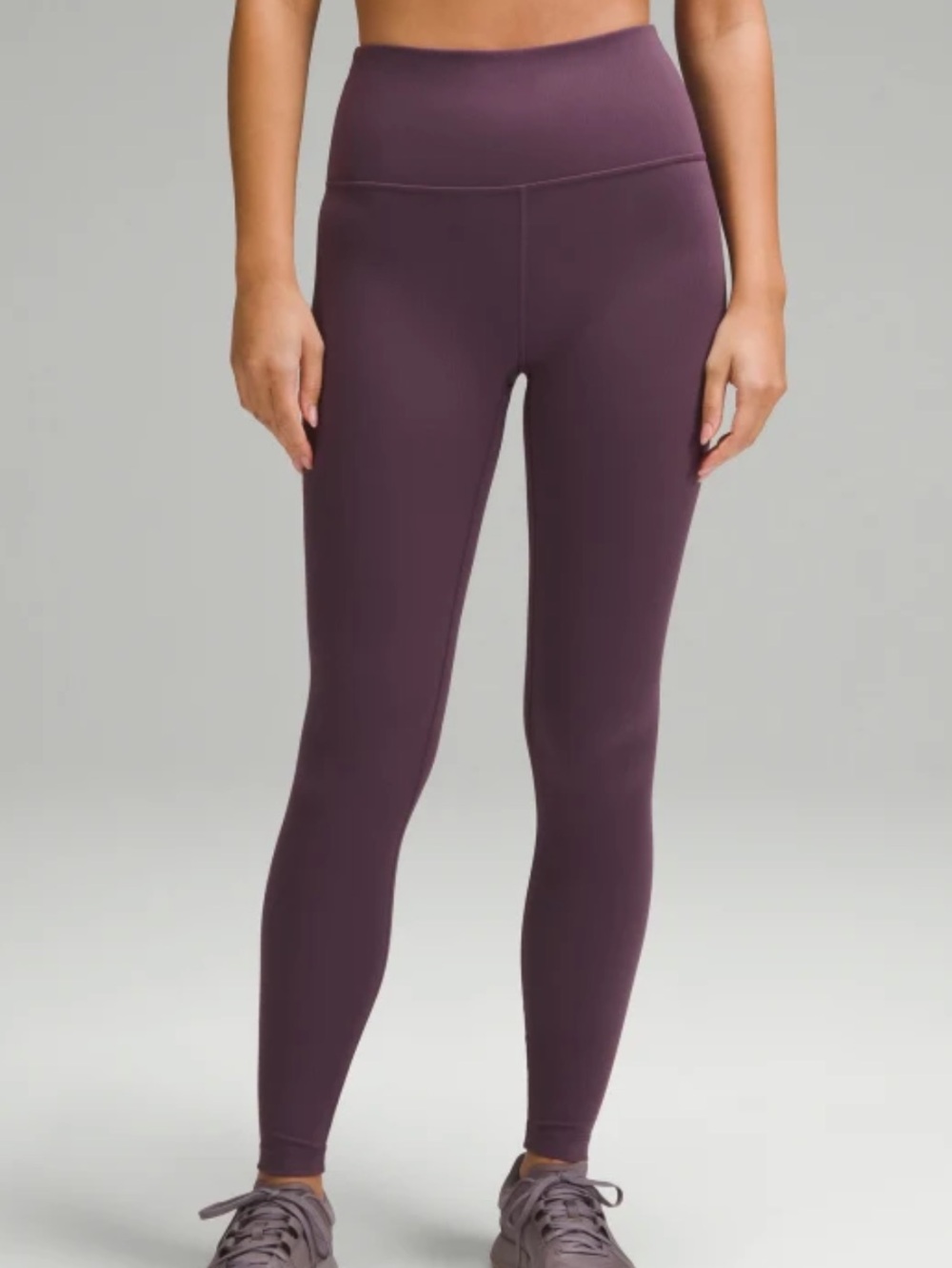 Women’s Lululemon Wunder Train High Rise Tight in Grape Thistle 28” - Picture 3 of 14